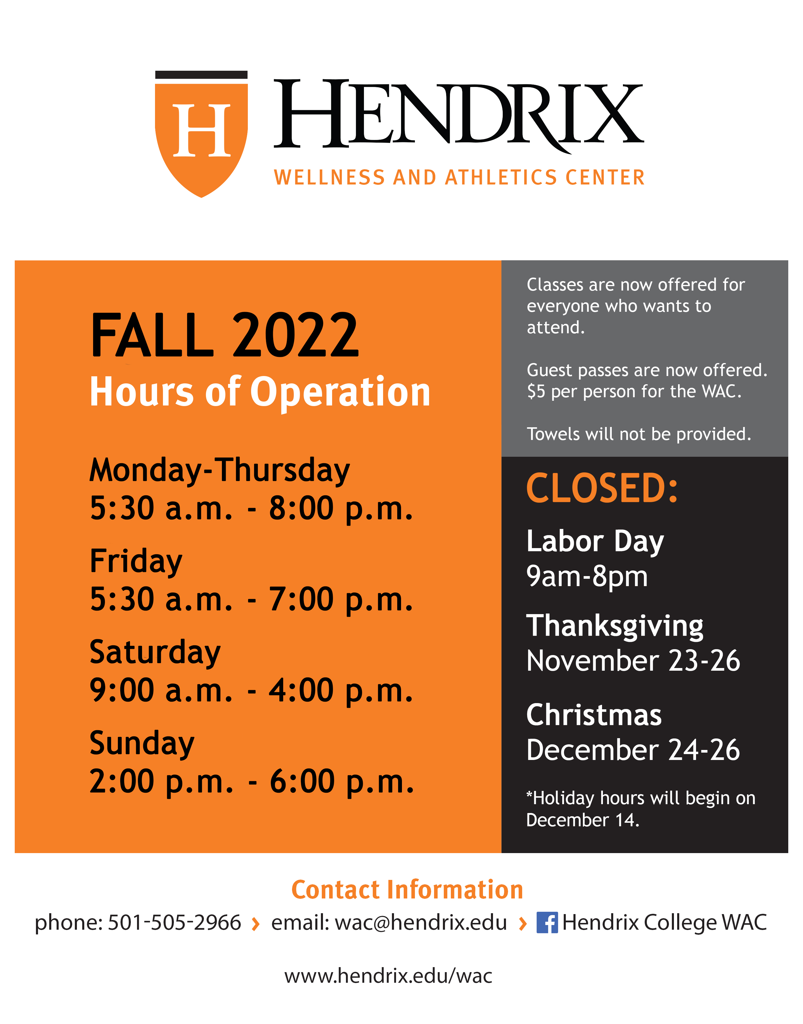 Hendrix College | Wellness and Athletics Center